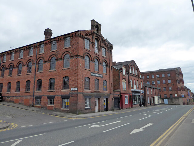 Haywood Street and Shoobridge Mill, Leek © Chris Allen cc-by-sa/2.0 ...