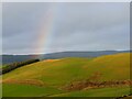 NT2543 : Rainbow over Winkston Hill by Jim Barton