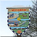 West Runton village sign