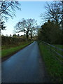 Looking south along Batemans Lane