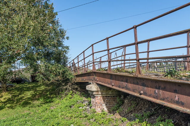 Footbridge over the Ludlow and Clee Hill... © Ian Capper :: Geograph ...