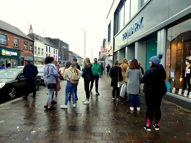 Queuing for Primark, Market Street,... © Kenneth Allen :: Geograph ...