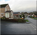 Junction of The Spinney and Rowan Way, Malpas, Newport