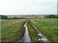 Farm track near New Lodge Farm