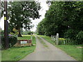 The entrance to Low Farm, Folkingham