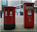 Post boxes, Hustlergate, Bradford