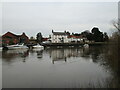 The River Trent and the Bromley Arms, Fiskerton