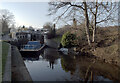 Dowley Gap locks undergoing repair, Leeds and Liverpool Canal