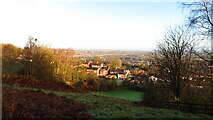 SJ5276 : Overton, Frodsham from Beacon Hill by Colin Park