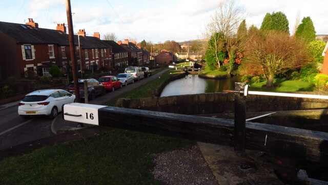 Marple Canal Staircase - Top Lock