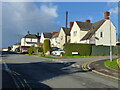 Houses in Bulwark Garden City - where Middle Way crosses Bulwark Avenue, Chepstow