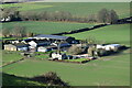 East Farm, seen from Fovant Down