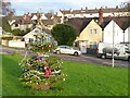 Christmas Day 2020 - Christmas Tree on the green, Chepstow Garden City