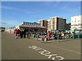 Hove Lawns cafe, Christmas Day 2020