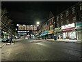 Christmas lights on Golders Green Road