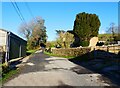 Lane, through Blackney Farm