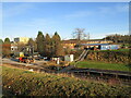 The end of the platforms, Rushcliffe Halt