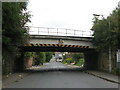 SE1732 : Low Railway Bridge on Birksland Street, Bradford by Stephen Armstrong