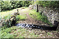 NY6752 : Path of Pennine Way alongside dry stone wall by Trevor Littlewood