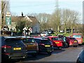 Full car park at Stoke Bardolph