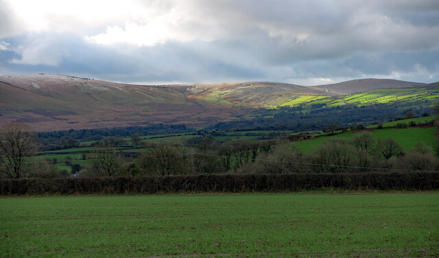 View southwest from Eglwyswrw