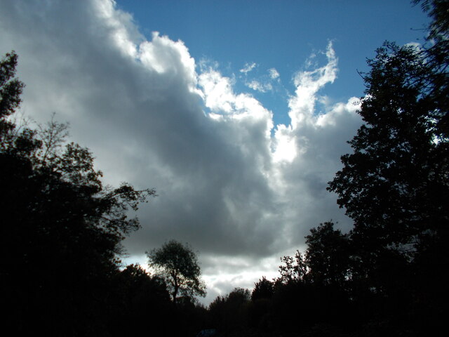 Changing cloud formations on the Celandine Route at Ickenham