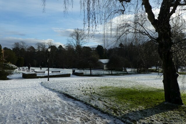 Snow in the Valley Gardens