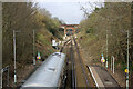 Railway north from East Grinstead station, 2009