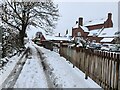 Lane at Low Habberley Farm