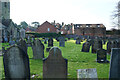 A view across the church yard