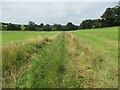 NU2112 : Footpath through Farmland by Les Hull