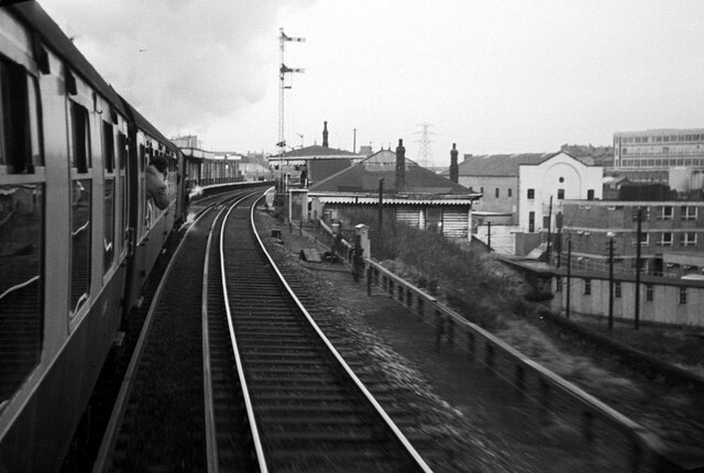 Passing Sandhills Station  1967