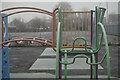 Frosted climbing frame