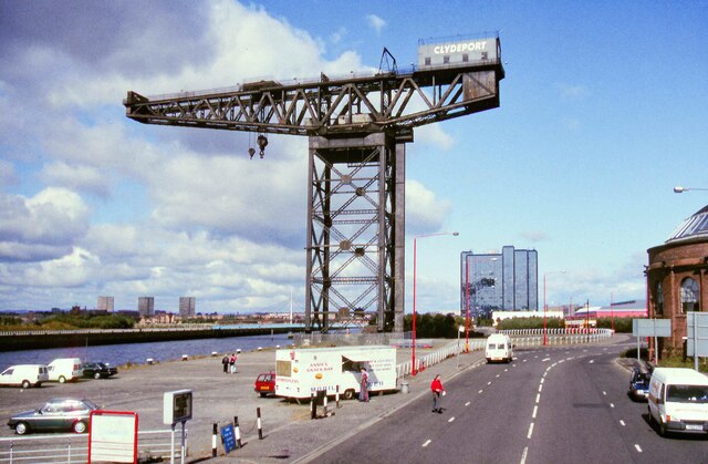 The Finnieston Crane, Glasgow - July 1993