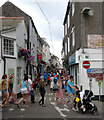 Fore Street, seen from Lifeboat Hill, St. Ives