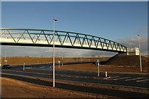 TF0073 : Hawthorn Road footbridge by Richard Croft