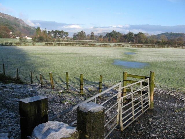 Frosted Conwy valley