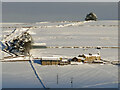 Snowy pastures around Moorhouse Gate