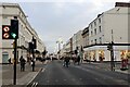 Junction of Parade and Warwick Street, Royal Leamington Spa, December 2020