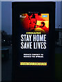 SD7807 : Stay Home - Save Lives by David Dixon