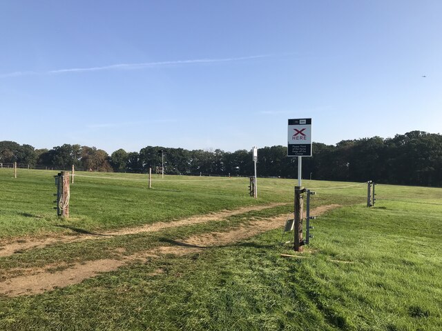 Crossing point on the cross-country course at Burghley