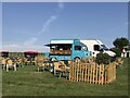 TF0305 : Mobile Pimms bar at Burghley Horse Trials by Jonathan Hutchins