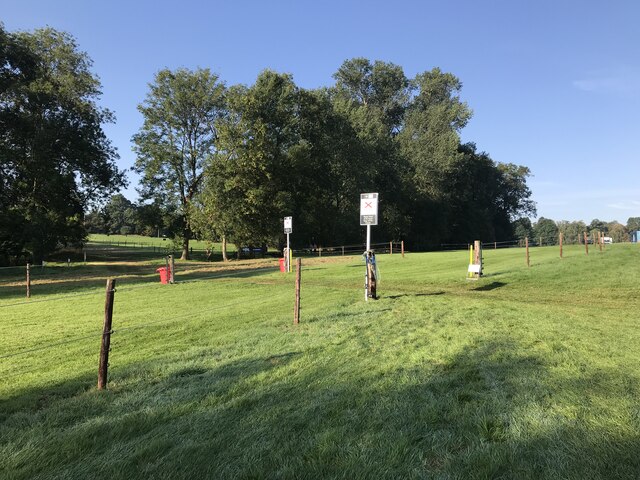 Crossing point on the cross-country course at Burghley