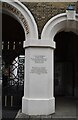 Entrance to Portsmouth Grammar School