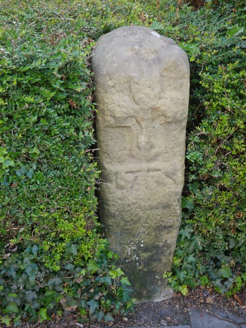 Boundary Post on West Side of Bailgate