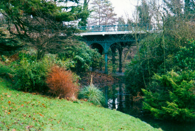 Bridge at the edge of Sefton Park