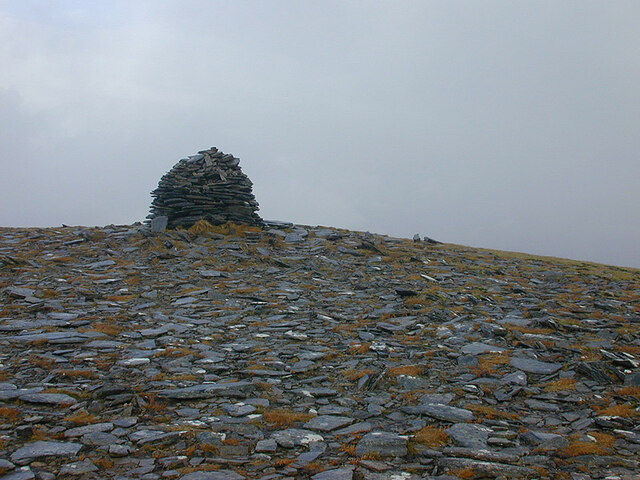 The north eastern cairn on Moruisg