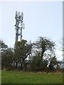 ST6460 : A mast on then hill by Neil Owen
