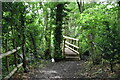 Footbridge over River Bourne