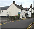 White houses, Mill Street, Usk, Monmouthshire